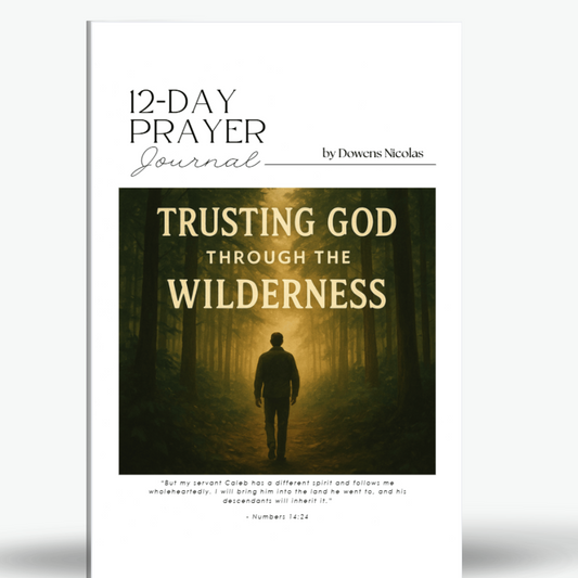Trusting God Through The Wilderness 12-Day Prayer Journal